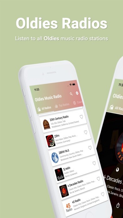 Emulate iPhone app Oldies Music - Oldies Radio using MyAndroid Emulate iPhone app Oldies Music - Oldies Radio using MyAndroid