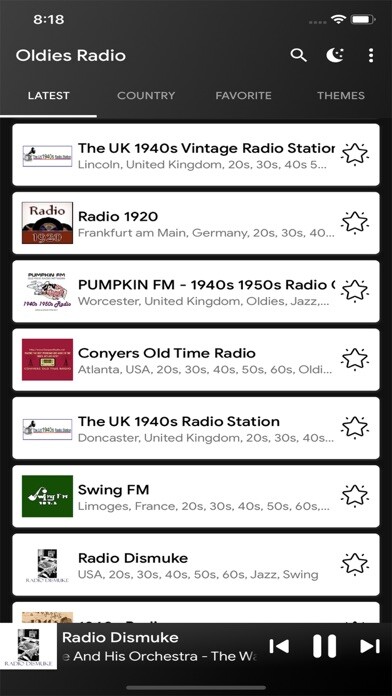Emulate iPhone app Oldies Radio Stations Online using MyAndroid Emulate iPhone app Oldies Radio Stations Online using MyAndroid