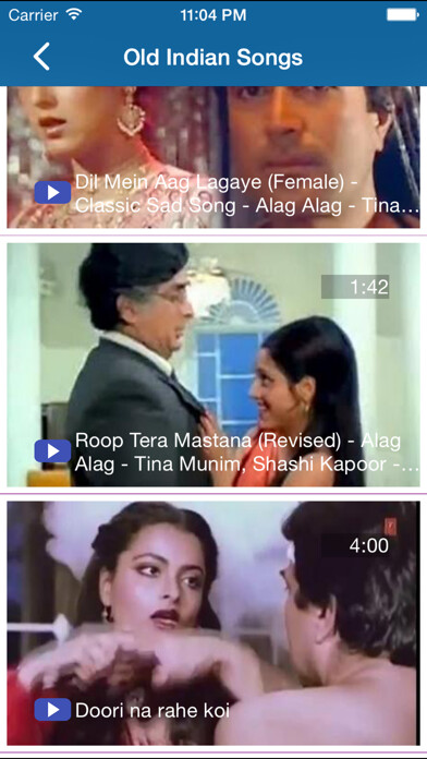 Emulate iPhone app Old Indian Songs using MyAndroid Emulate iPhone app Old Indian Songs using MyAndroid