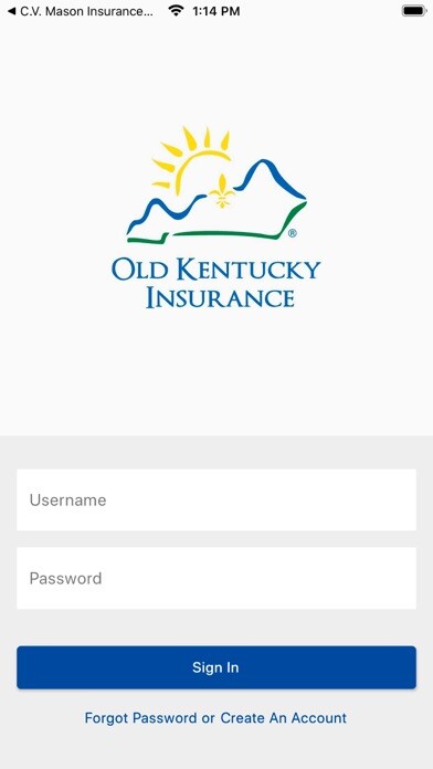 Emulate iPhone app Old Kentucky Insurance Mobile using MyAndroid Emulate iPhone app Old Kentucky Insurance Mobile using MyAndroid