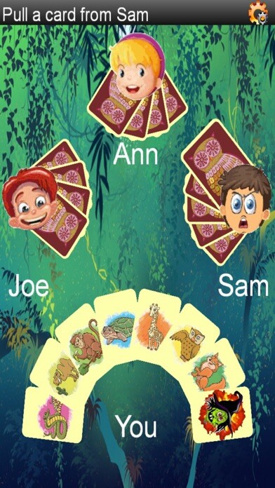Emulate iPhone app Old Maid - Lite using MyAndroid