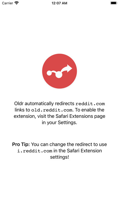 Emulate iPhone app Oldr Redirect for Reddit using MyAndroid Emulate iPhone app Oldr Redirect for Reddit using MyAndroid