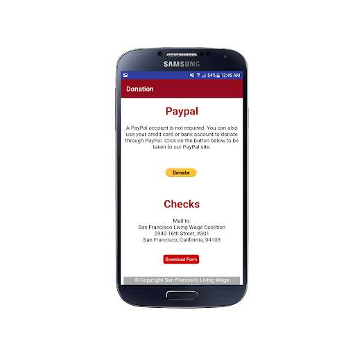 Run android online APK OldSFLivingWage-Version from MyAndroid or emulate OldSFLivingWage-Version using MyAndroid