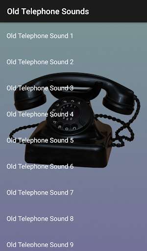 Emulate Android APK Old Telephone Sounds Emulate Android APK Old Telephone Sounds
