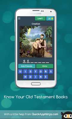 Emulate Android APK Old Testament - Know Your Bible Books Game V1.0 Emulate Android APK Old Testament - Know Your Bible Books Game V1.0