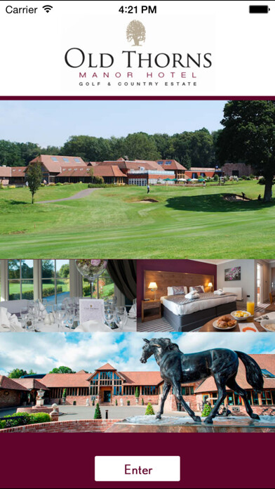 Emulate iPhone app Old Thorns Manor Hotel using MyAndroid Emulate iPhone app Old Thorns Manor Hotel using MyAndroid