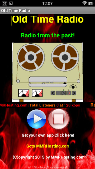 Emulate Android APK Old Time Radio