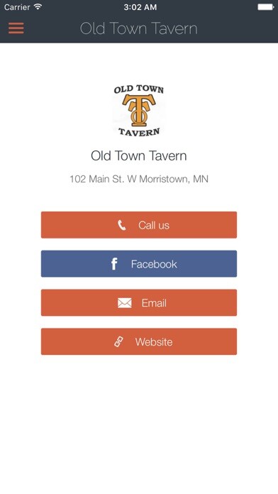 Emulate iPhone app Old Town Tavern using MyAndroid Emulate iPhone app Old Town Tavern using MyAndroid
