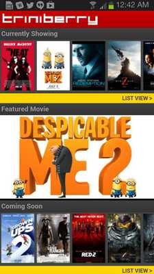 Emulate Android APK (Old) Trinidad  Tobago Cinema
