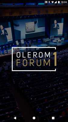 Emulate Android APK OLEROM FORUM 1 Conference Emulate Android APK OLEROM FORUM 1 Conference