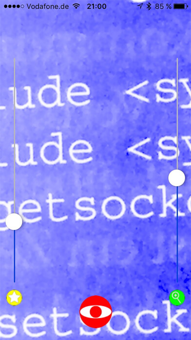 Emulate iPhone app OLHO Magnifier using MyAndroid Emulate iPhone app OLHO Magnifier using MyAndroid