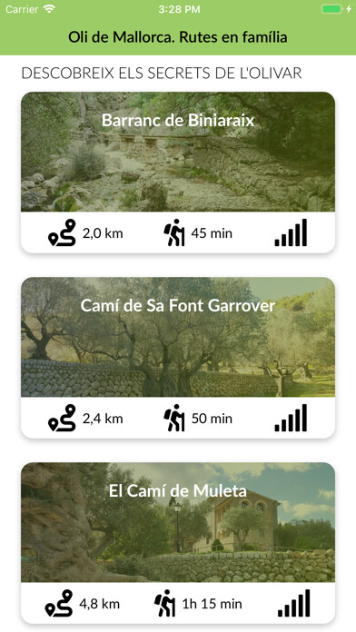 Emulate iPhone app Oli de Mallorca using MyAndroid Emulate iPhone app Oli de Mallorca using MyAndroid