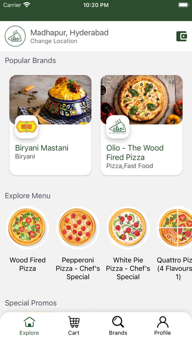 Emulate iPhone app Olio Online Ordering using MyAndroid Emulate iPhone app Olio Online Ordering using MyAndroid