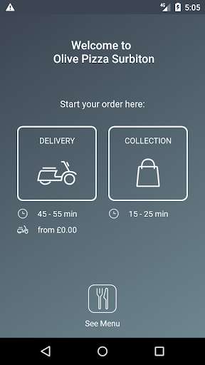 Run android online APK Olive Pizza Surbiton from MyAndroid or emulate Olive Pizza Surbiton using MyAndroid