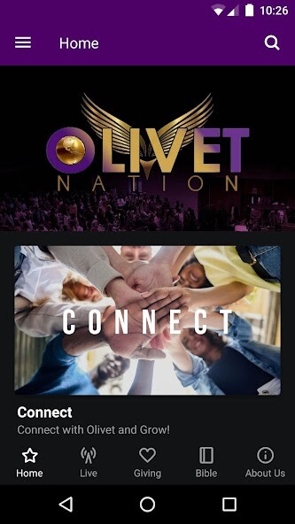 Run android online APK Olivet Baptist Church App from MyAndroid or emulate Olivet Baptist Church App using MyAndroid