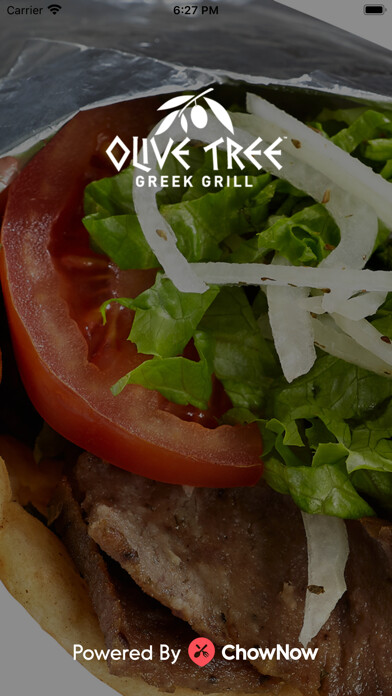 Emulate iPhone app Olive Tree Greek Grill using MyAndroid