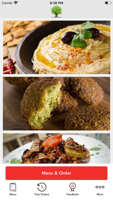 Emulate iPhone app Olive Tree Restaurant using MyAndroid Emulate iPhone app Olive Tree Restaurant using MyAndroid