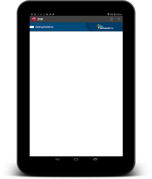Run android online APK Olomoucký Kraj Zastupitelstvo from MyAndroid or emulate Olomoucký Kraj Zastupitelstvo using MyAndroid