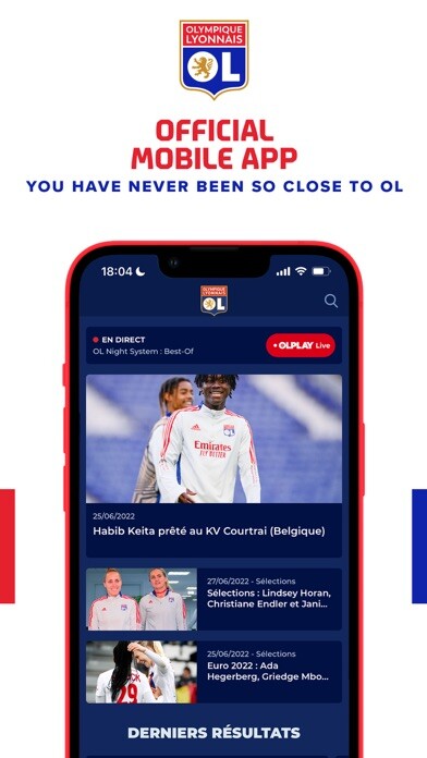 Emulate iPhone app OLPLAY - Olympique Lyonnais using MyAndroid Emulate iPhone app OLPLAY - Olympique Lyonnais using MyAndroid