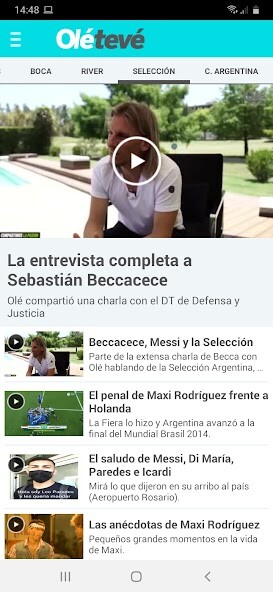 Run android online APK Olé Tevé from MyAndroid or emulate Olé Tevé using MyAndroid