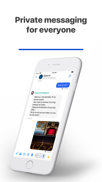 Emulate iPhone app Olvid using MyAndroid