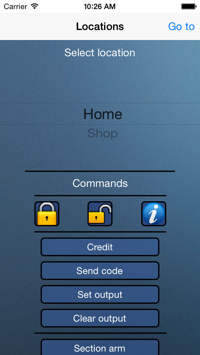 Emulate iPhone app Olympia Electronics Alarms using MyAndroid Emulate iPhone app Olympia Electronics Alarms using MyAndroid