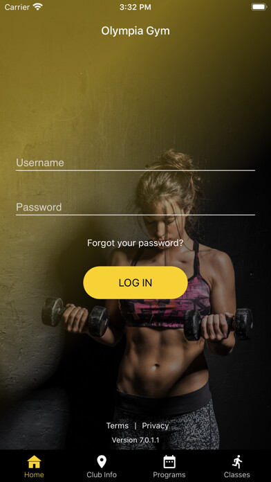 Emulate iPhone app Olympia Gym using MyAndroid Emulate iPhone app Olympia Gym using MyAndroid