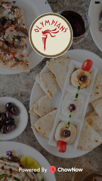 Emulate iPhone app Olympians Family Restaurant using MyAndroid Emulate iPhone app Olympians Family Restaurant using MyAndroid