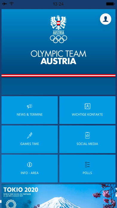 Emulate iPhone app Olympic Team Austria Tokyo using MyAndroid Emulate iPhone app Olympic Team Austria Tokyo using MyAndroid
