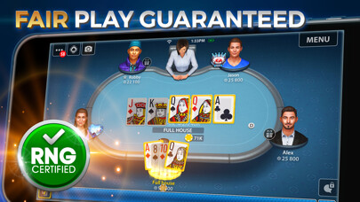 Emulate iPhone app Omaha Poker: Pokerist using MyAndroid
