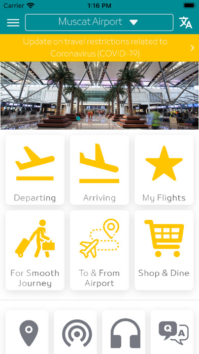 Emulate iPhone app Oman Airports using MyAndroid Emulate iPhone app Oman Airports using MyAndroid