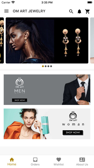 Emulate iPhone app Om Art Jewelry using MyAndroid Emulate iPhone app Om Art Jewelry using MyAndroid