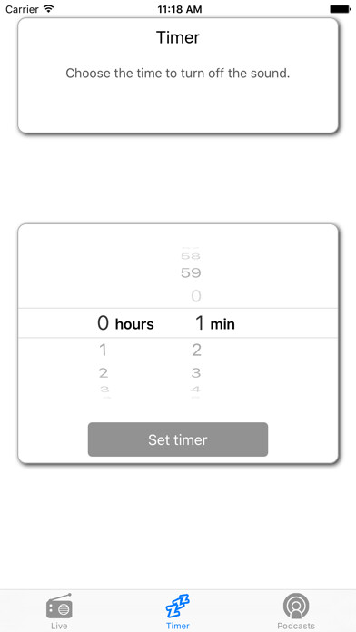 Emulate iPhone app Omega FM using MyAndroid
