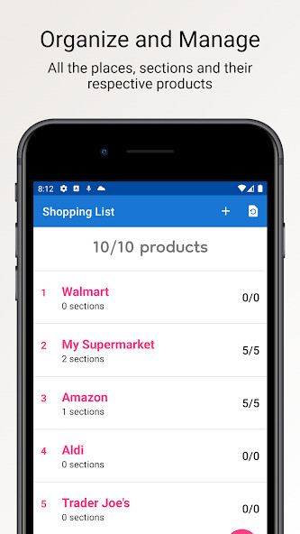 Run android online APK OmegaList Shopping list from MyAndroid or emulate OmegaList Shopping list using MyAndroid