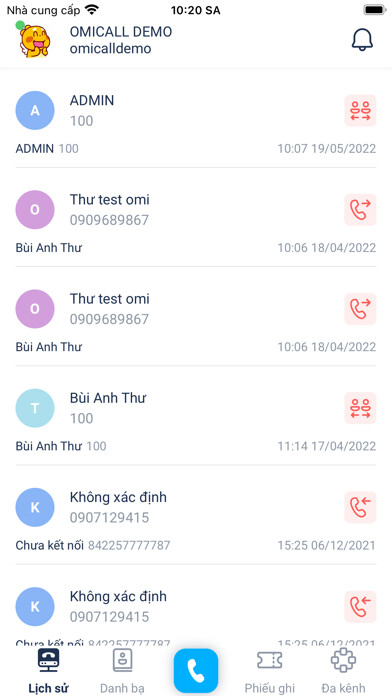 Emulate iPhone app OMICall Contact Center using MyAndroid Emulate iPhone app OMICall Contact Center using MyAndroid