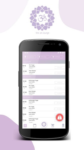 Run android online APK OM Lounge Yoga and Wellness from MyAndroid or emulate OM Lounge Yoga and Wellness using MyAndroid