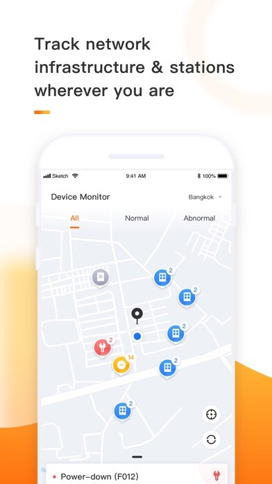 Emulate iPhone app O&M Manager using MyAndroid