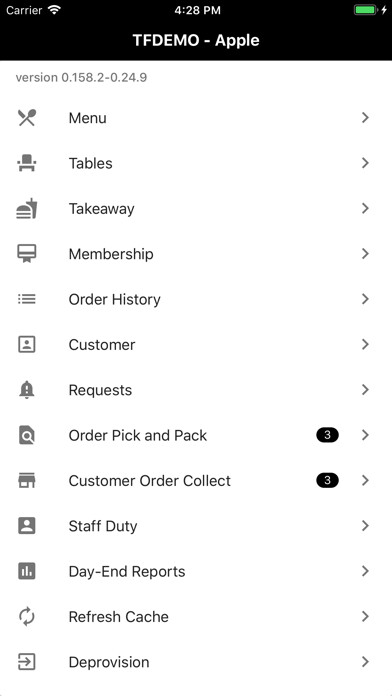 Emulate iPhone app Omnitech mPOS F&B using MyAndroid Emulate iPhone app Omnitech mPOS F&B using MyAndroid