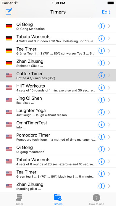 Emulate iPhone app OmniTimer using MyAndroid Emulate iPhone app OmniTimer using MyAndroid