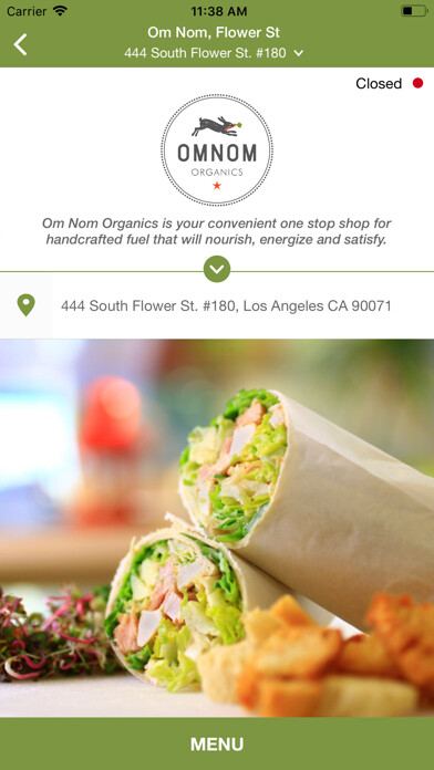 Emulate iPhone app OmNom Organics Store using MyAndroid Emulate iPhone app OmNom Organics Store using MyAndroid