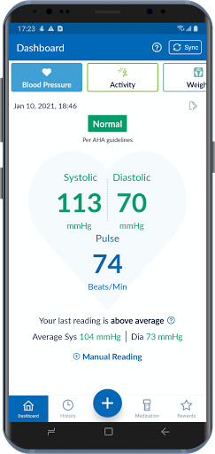 Run android online APK OMRON HealthDirection from MyAndroid or emulate OMRON HealthDirection using MyAndroid