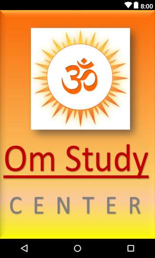 Run android online APK Om Study Center from MyAndroid or emulate Om Study Center using MyAndroid