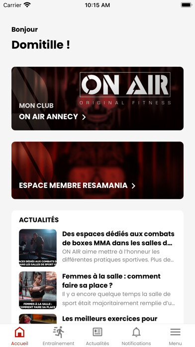 Emulate iPhone app ON AIR FITNESS using MyAndroid Emulate iPhone app ON AIR FITNESS using MyAndroid