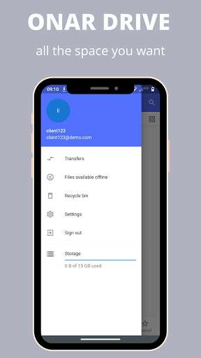 Run android online APK Onar Drive from MyAndroid or emulate Onar Drive using MyAndroid