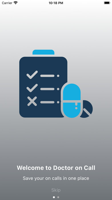 Emulate iPhone app On Call - Guardias Médicas using MyAndroid
