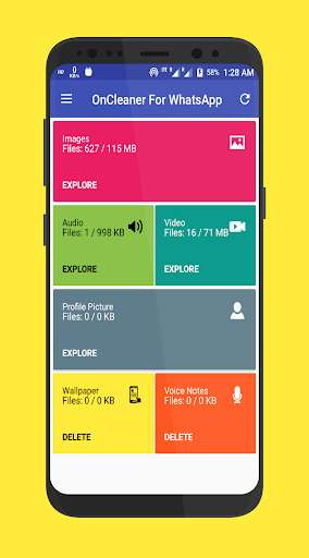 Run android online APK OnCleaner For WhatsApp from MyAndroid or emulate OnCleaner For WhatsApp using MyAndroid