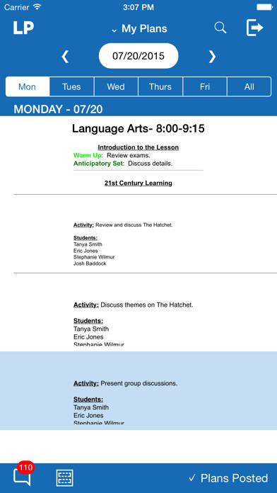 Emulate iPhone app OnCourse Lesson Planner using MyAndroid Emulate iPhone app OnCourse Lesson Planner using MyAndroid