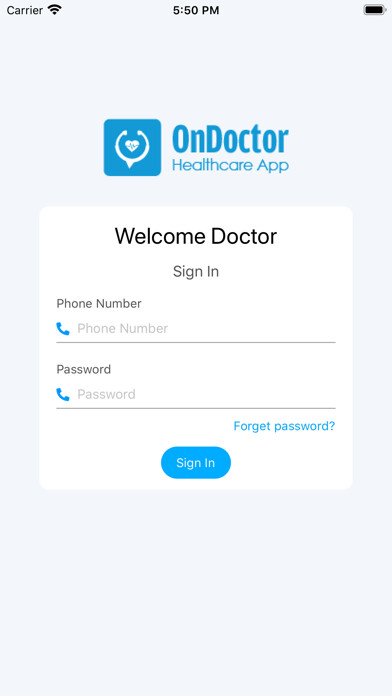 Emulate iPhone app OnDoctor Premium using MyAndroid