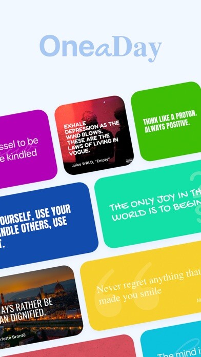 Emulate iPhone app One a Day - Widget App using MyAndroid Emulate iPhone app One a Day - Widget App using MyAndroid