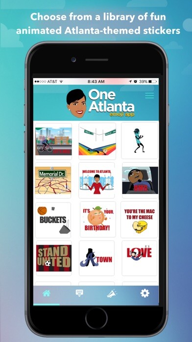 Emulate iPhone app One Atlanta Emojis using MyAndroid Emulate iPhone app One Atlanta Emojis using MyAndroid